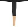 vidaXL Couchtisch Schwarz 90x49x45 cm Holzwerkstoff