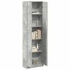 vidaXL Kleiderschrank Beton Grau 55 x 25 x 189 cm Holzwerkstoff