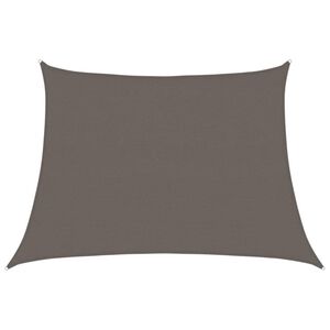 vidaXL Sonnensegel 160 g/m&sup2; Anthrazit 4/5x3 m HDPEE