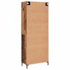 vidaXL Highboard Wandmontiert Altholz 69,5 x 34 x 180 cm Holzwerkstoff