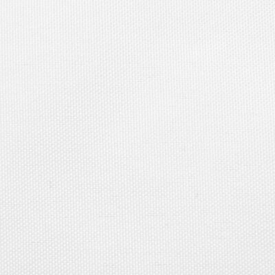 vidaXL Sonnensegel Oxford-Gewebe Rechteckig 2,5x3 m Weiß