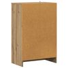 vidaXL Schuhschrank Artisan-Eiche 60x35x92 cm Holzwerkstoff