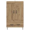 vidaXL Highboard Artisan-Eiche 69,5 x 31 x 115 cm Holzwerkstoff