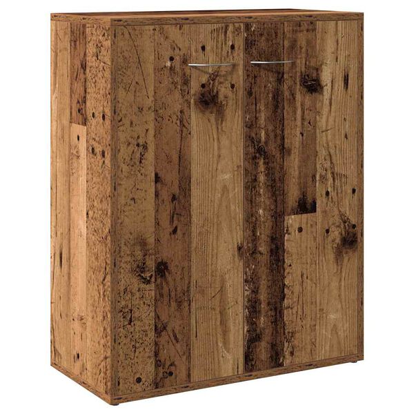 vidaXL Sideboard Altholz-Optik 60x30x75 cm Holzwerkstoff
