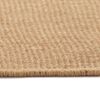 vidaXL Teppich Jute mit Latexr&uuml;cken 70x130 cm Natur