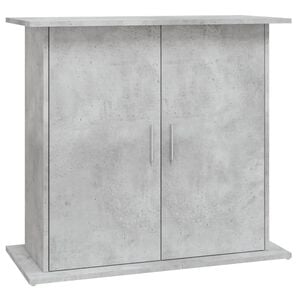 vidaXL Aquariumst&auml;nder Betongrau 81 x 36 x 73 cm Holzwerkstoff