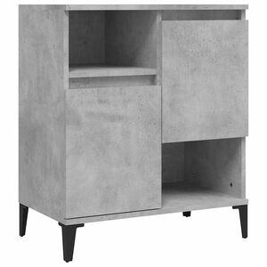 vidaXL Sideboard Betongrau 60x35x70 cm Holzwerkstoff