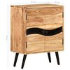 vidaXL Sideboard 57x34x75 cm Akazie Massivholz