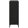 vidaXL Sideboard Schwarz Eichen-Optik 69,5 x 32,5 x 90 cm
