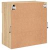 vidaXL TV-Wandschrank mit LED-Leuchten Sonoma-Eiche 58,5x30x60,5 cm