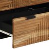 vidaXL Sideboard 3 pcs Braun 60 x 33 x 75 cm Massivholz Akazie