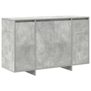 vidaXL Sideboard Beton Grau 120 x 41 x 75 cm Holzwerkstoff