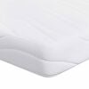 vidaXL Matratze Mittel 80 x 160 cm Wei&szlig;