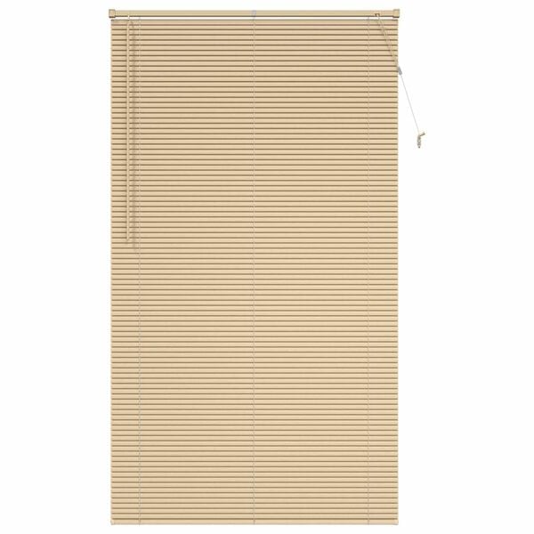 vidaXL Venetianer Jalousie Hellbraun mit Muster 213 x 120 cm PVC
