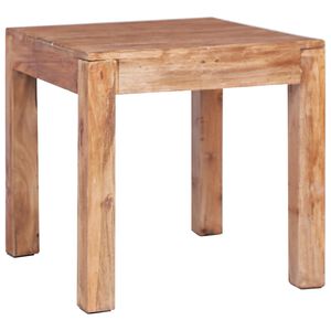 vidaXL Couchtisch 53x50x50 cm Altholz Massiv