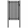 vidaXL Gartentor Stahl 1x2,25 m Anthrazit