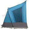 vidaXL Caravan Zelt mit Dach mit Speicher Blau 410 x 275 x 245 cm