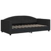 vidaXL Tagesbett Schwarz 90x190 cm Stoff