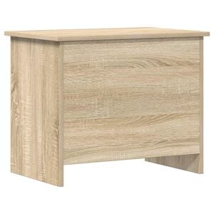 vidaXL Aufbewahrungstruhe Sonoma-Eiche 60 x 40 x 50 cm Holzwerkstoff