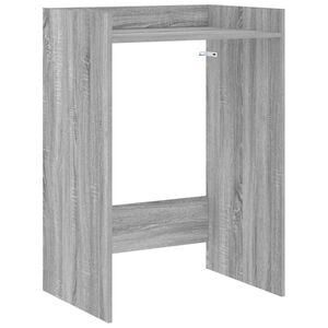vidaXL Waschmaschinen-Schrank Sonoma-Grau 67,5 x 48 x 97 cm