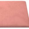 vidaXL Wandkopfteilen 12 pcs Rosa 30 x 30 cm Samt
