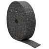 vidaXL Gummi-Granulat-Rolle Schwarz 2000 x 10 x 1 cm Gummi