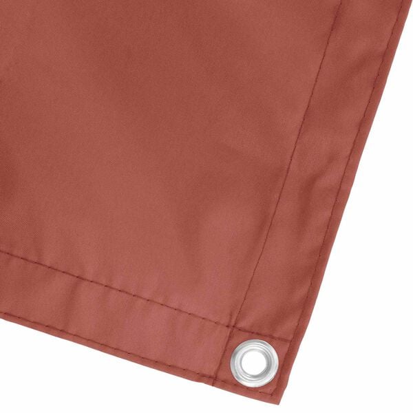 vidaXL Balkonsichtschutz Terrakotta 100 x 1000 cm Oxford-Stoff