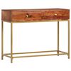 vidaXL Konsolentisch 100&times;35&times;76 cm Massivholz Akazie
