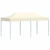 vidaXL Faltzelt Pop-Up 3x6 m Cremeweiß