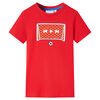 Kinder-T-Shirt Rot 116
