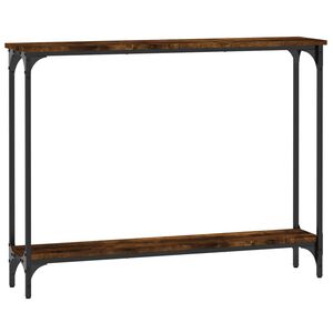 vidaXL Konsolentisch R&auml;uchereiche 100x22,5x75 cm Holzwerkstoff