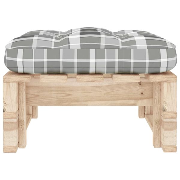 vidaXL Garten-Palettenhocker Impr&auml;gniertes Kiefernholz