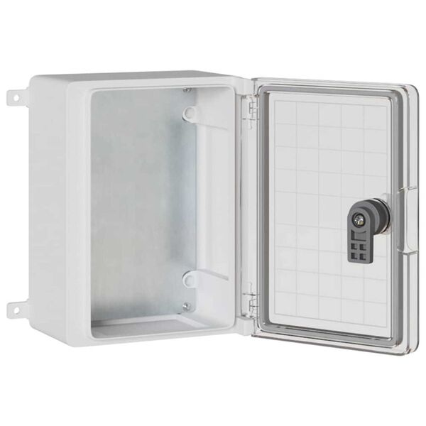 vidaXL Steuerungsschrank Grau 47 x 20 x 60 cm ABS Kunststoff