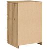 vidaXL Nachttisch Artisan-Eiche 40x35x62,5 cm Holzwerkstoff