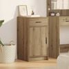 vidaXL Sideboard Artisan-Eiche 40 x 40,5 x 75 cm Holzwerkstoff
