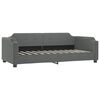 vidaXL Tagesbett Dunkelgrau 100x190 cm Stoff
