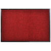 vidaXL T&uuml;rmatte Rot 90 x 60 cm PVC