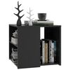 vidaXL Beistelltisch Grau 50x50x45 cm Holzwerkstoff