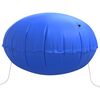 vidaXL Winter Poolkissen Blau &Oslash; 220 x 140 cm PVC