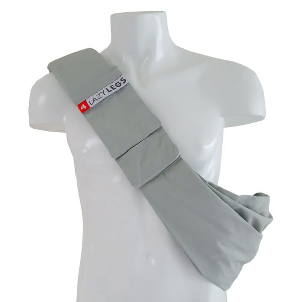 4Lazylegs Haustiertragetasche Pocket Canvas Segeltuch 7 kg Grau 3027