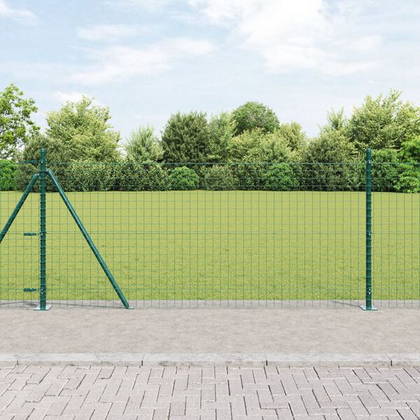 vidaXL Zaunpfosten 26 pcs Grau 3,2 x 3,2 x 90 cm
