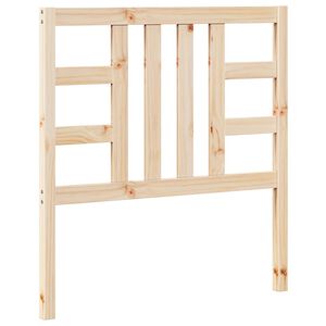 vidaXL Kopfteil 96x4x100 cm Massivholz Kiefer