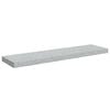 vidaXL Schweberegale 4 Stk. Betongrau 90x23,5x3,8 cm MDF