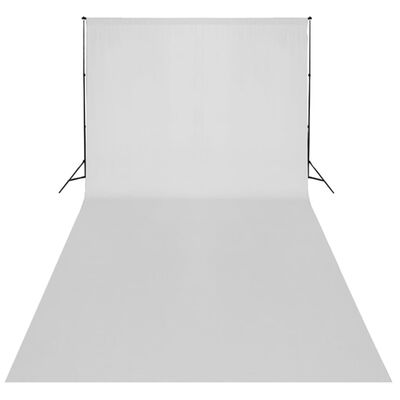 vidaXL Fotostudio-Set mit Weißem Hintergrund 600×300 cm & Leuchten