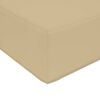 vidaXL Sofakissen f&uuml;r drau&szlig;en 3 pcs Beige Polyester