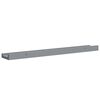 vidaXL Bilderleisten 2 Stk. Grau 60x9x3 cm MDF
