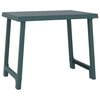 vidaXL Campingtisch Gr&uuml;n 79x56x64 cm PP Holzoptik