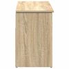 vidaXL Schuhbank Sonoma-Eiche 102x30,5x45 cm Holzwerkstoff