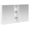 vidaXL Badezimmerschrank-Set 3 stk. 120 x 14,5 x 70 cm Holzwerkstoff