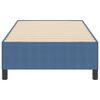 vidaXL Boxspringbett Blau 100 x 200 cm Samt